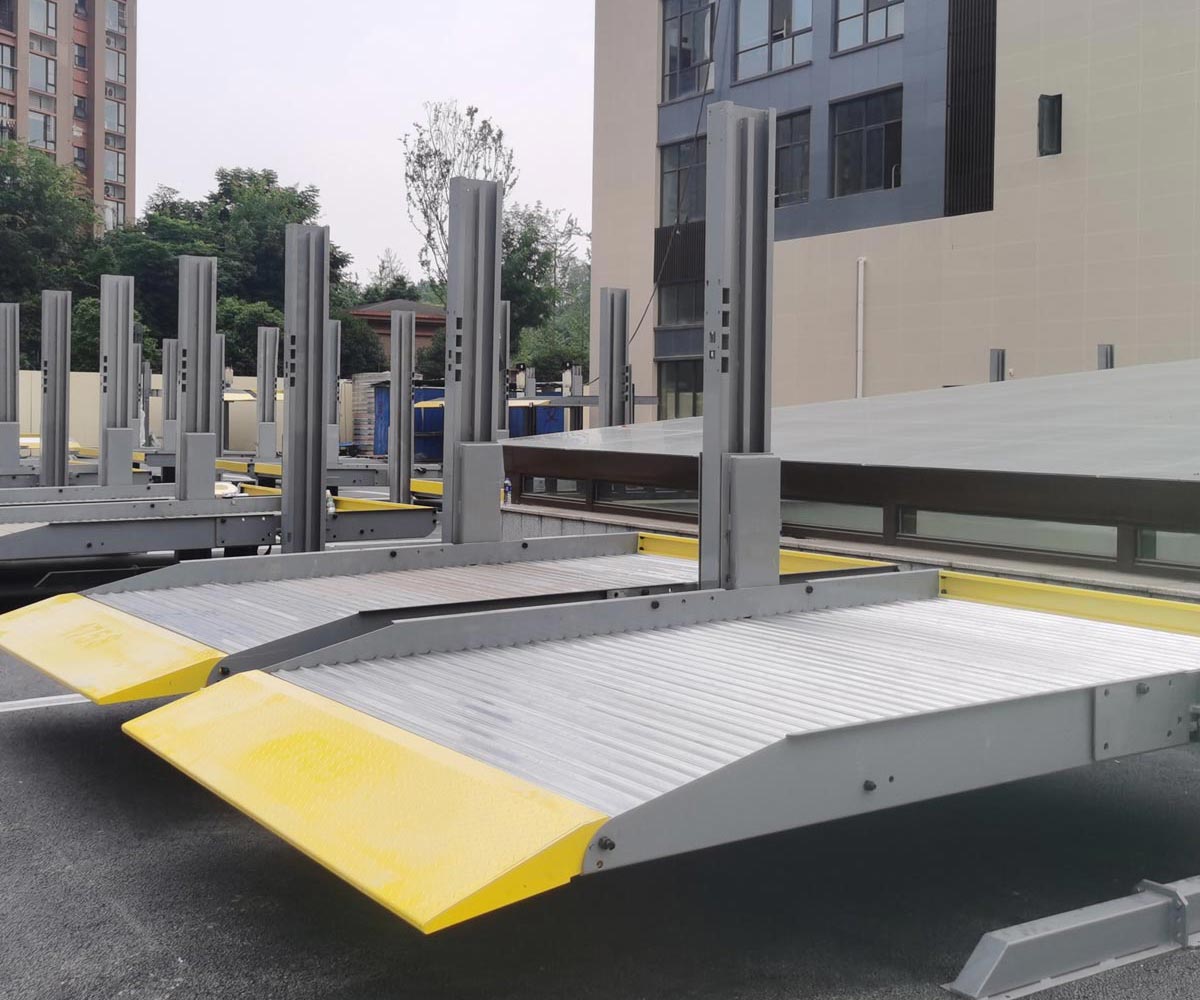 雙層升降式機械停車場長租