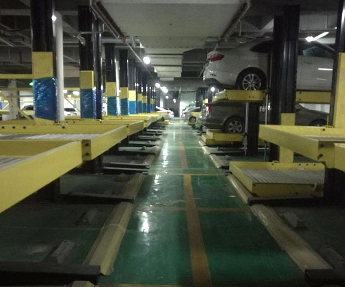 兩層升降式機械式停車設備價格