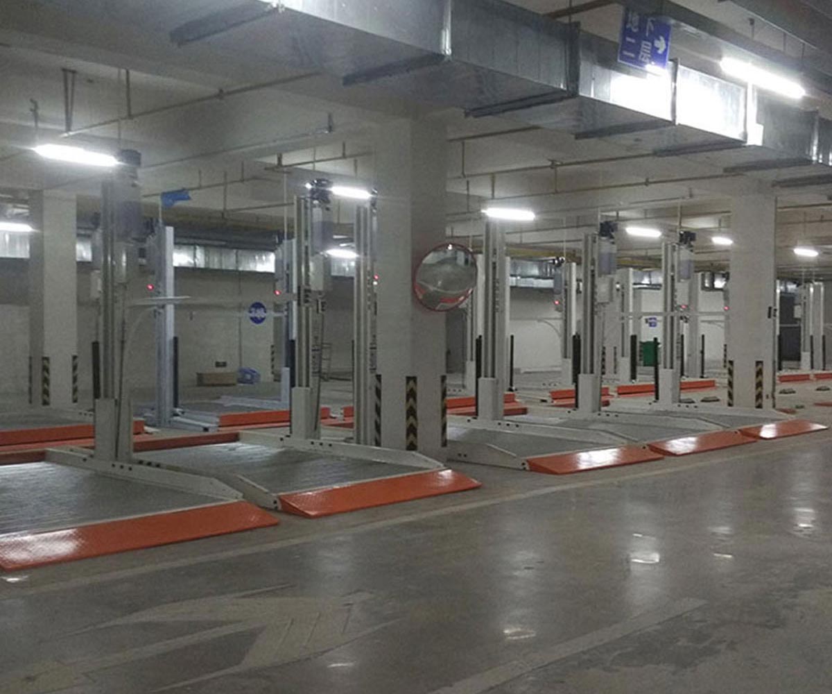 青羊區兩柱簡易升降類立體停車設備收購