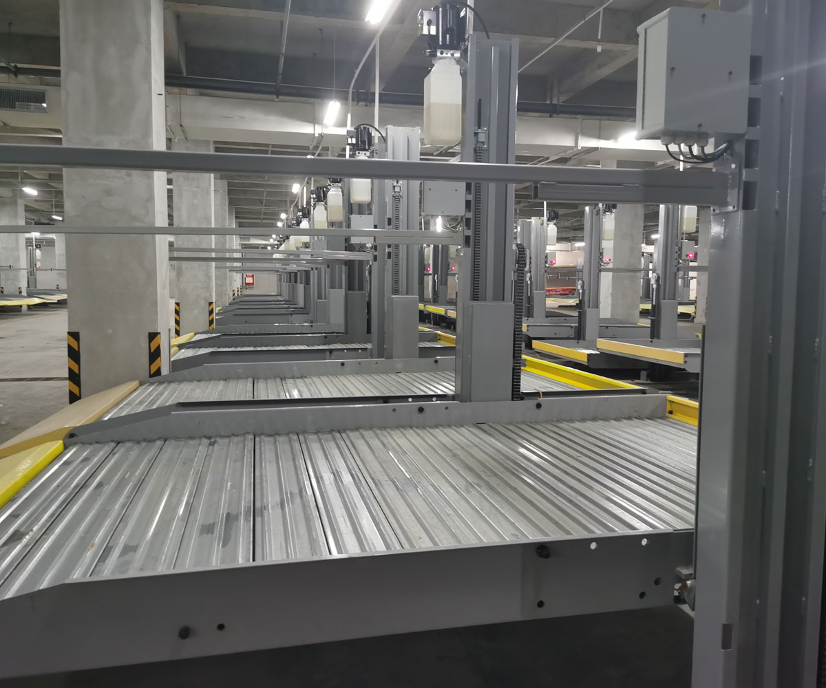 小金縣二層升降平移機械停車場租用