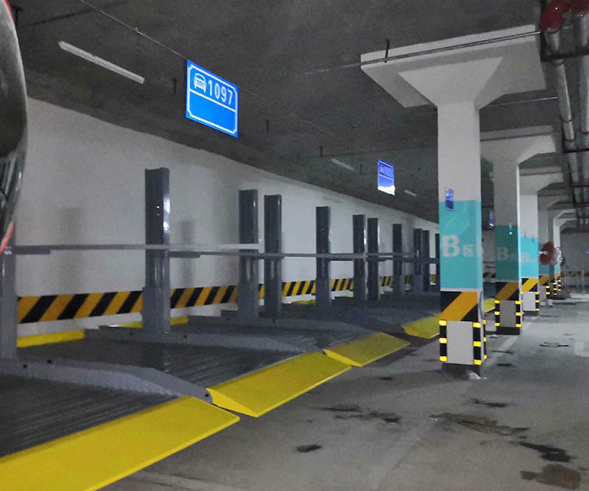 三層升降平移機械停車設備二手