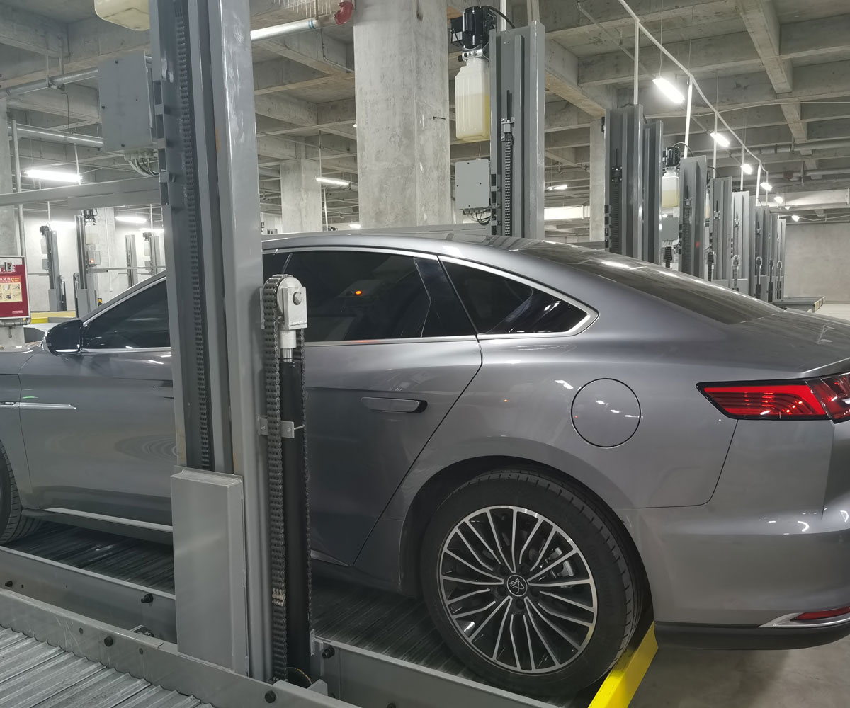 湖北省四柱簡易升降機械停車場短租