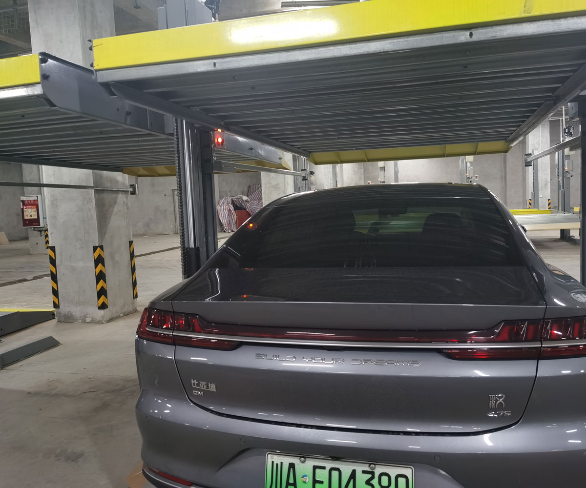 色達縣二層升降式停車立體車庫價格
