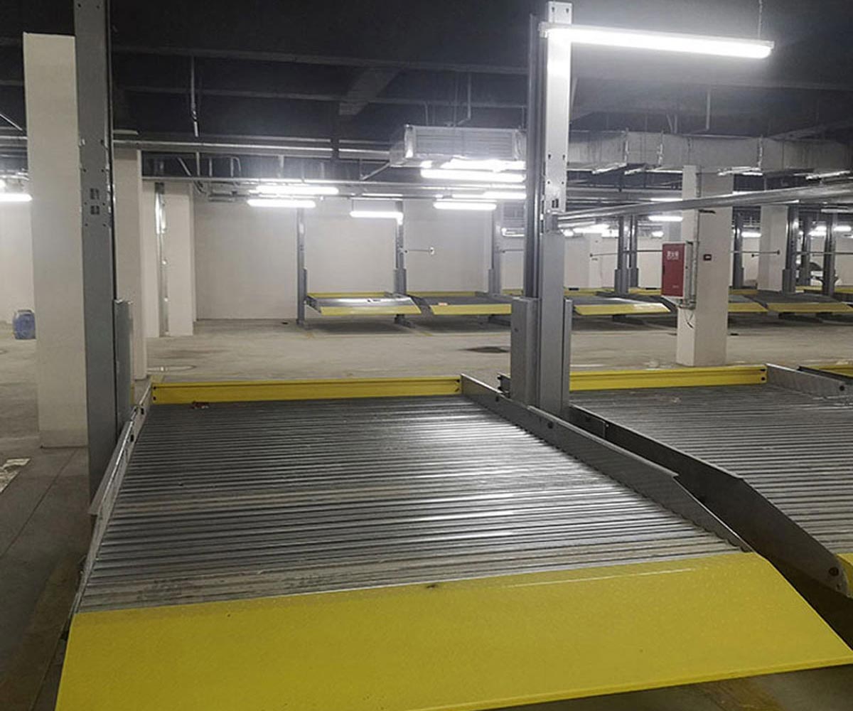 大化縣升降式機械式立體車庫過規劃