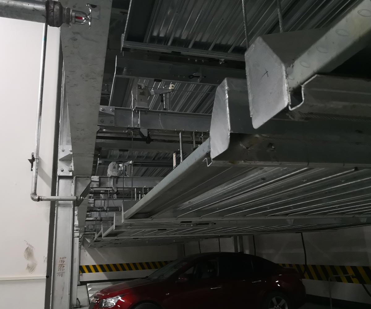 PSH2二層升降橫移機械式停車設備
