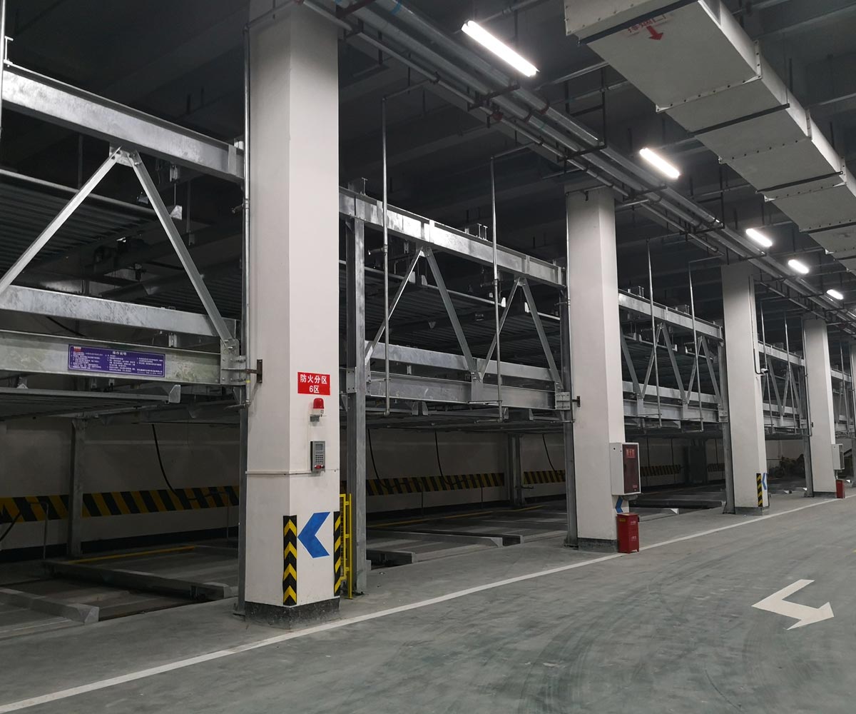 PSH多層升降橫移機械式停車設備 PSH多層升降橫移機械式停車設備